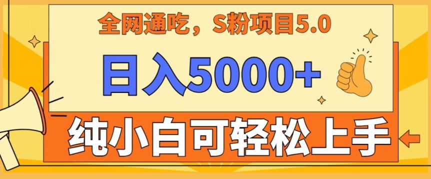 男粉项目5.0，最新野路子，纯小白可操作，有手就行，无脑照抄，纯保姆教学【揭秘】-快赚