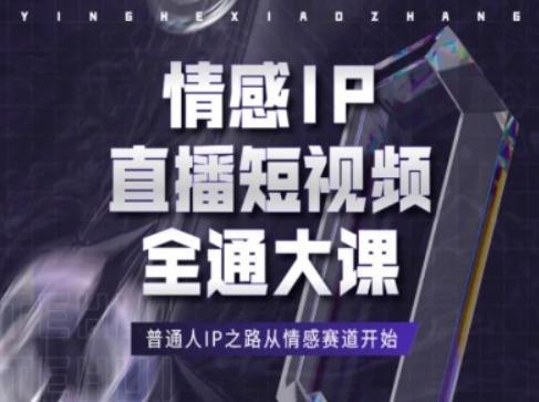 情感IP直播短视频全通大课，普通人IP之路从情感赛道开始-快赚