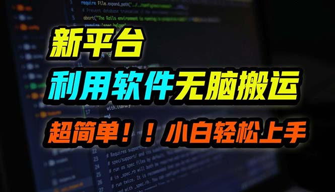 B站平台用软件无脑搬运，月赚10000+，小白也能轻松上手-快赚