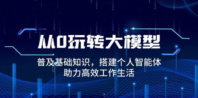 从0玩转大模型，普及基础知识，搭建个人智能体，助力高效工作生活-快赚