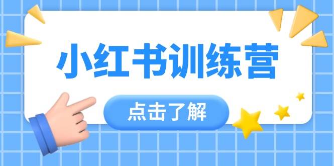 小红书训练营，助小白入门，掌握技巧变达人，课程实操又全面(12节课)-快赚