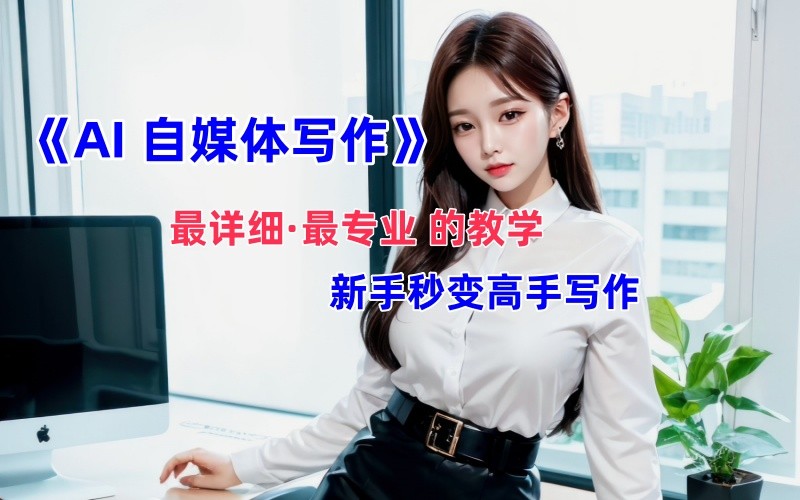 全网最全最细最专业的“AI自媒体写作”教学，新手小白秒变写作高手！-快赚