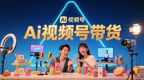 风口已至！AI视频号带货轻松月入过1W，99%的普通人却卡在内容制作门槛-快赚
