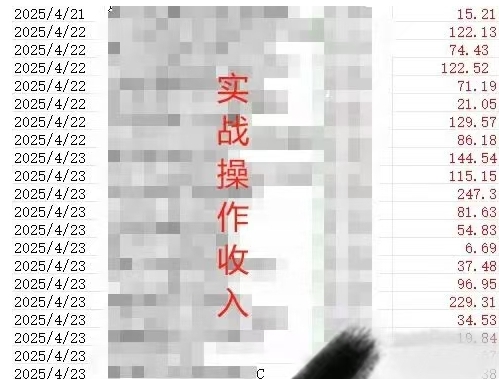 被动收入实操3.0项目，每天收益6张+以上，能长期操作-快赚
