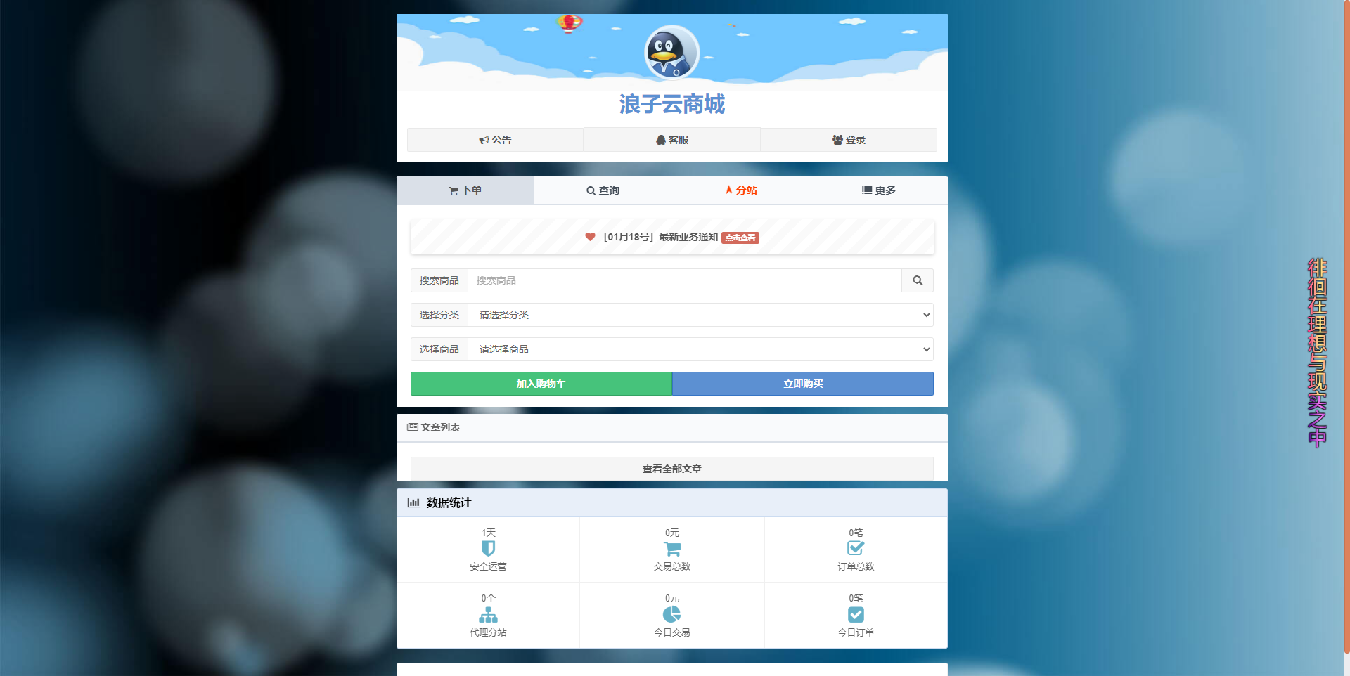 浪子DS网仿彩虹源码-快赚